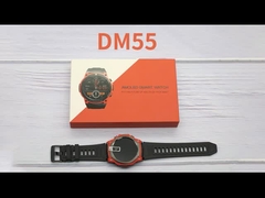 DM55 1.43-inch Amoled Sport Smart Watch 400mAh IP68 Waterproof BT Call Heart Rate