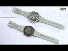 AK75 স্মার্ট ওয়াচ পুরুষ হার্ট রেট মনিটর ফুল টাচ স্ক্রিন 700mAh ব্যাটারি স্পোর্ট ফিটনেস আউটডোর স্মার্ট